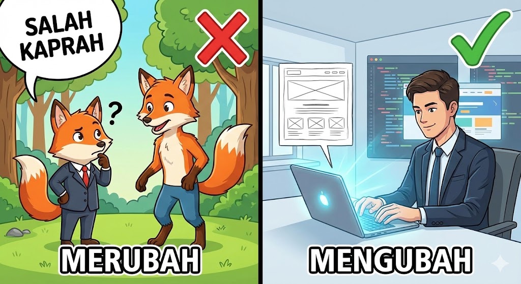 Salah Kaprah: Merubah atau Mengubah? Cek Faktanya di Sini!