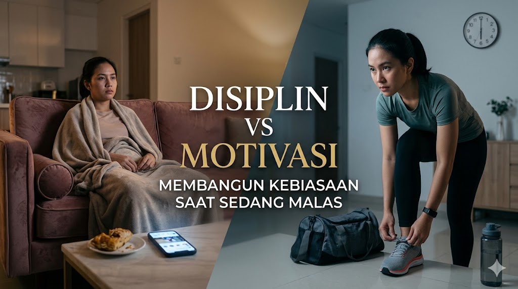 Disiplin vs Motivasi: Membangun Kebiasaan Saat Sedang Malas