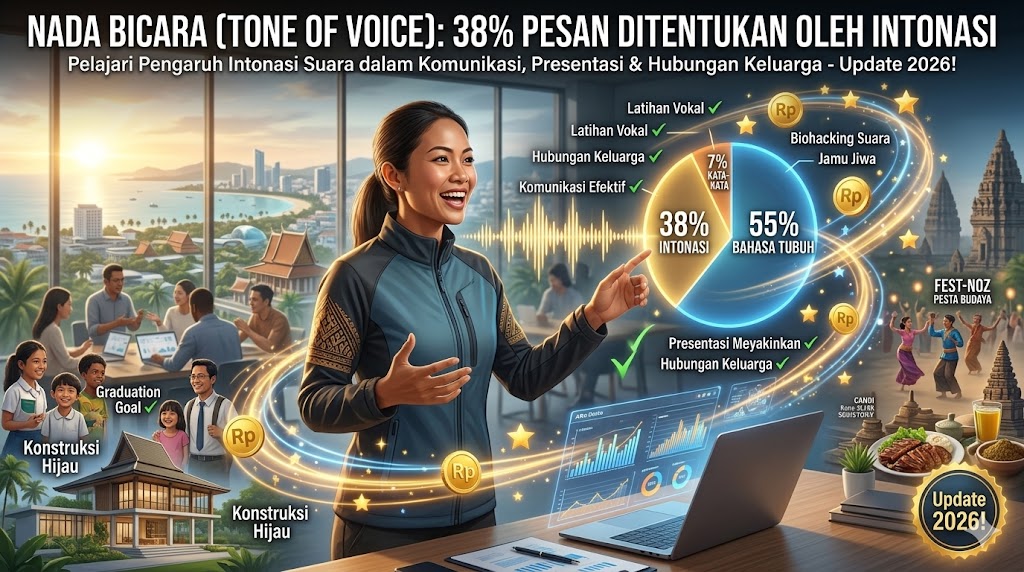 Pengaruh Intonasi Suara: 38% Pesan Ditentukan oleh Nada
