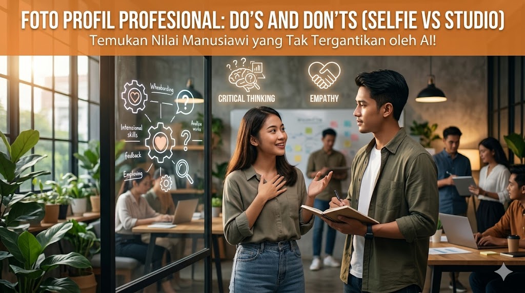 Foto Profil Profesional: Do's and Don'ts (Selfie vs Studio)