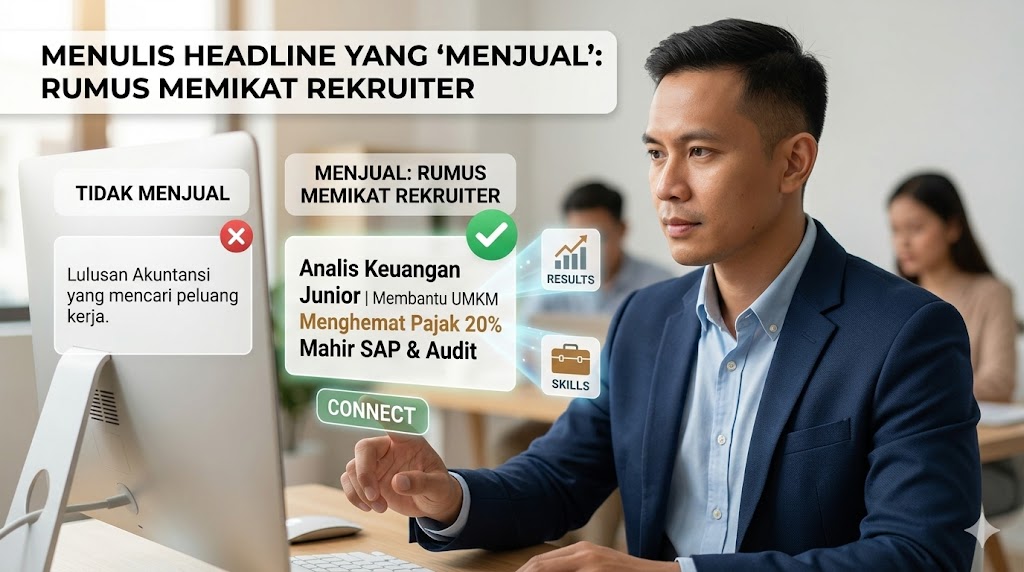 Menulis Headline yang “Menjual”: Rumus Memikat Rekruiter