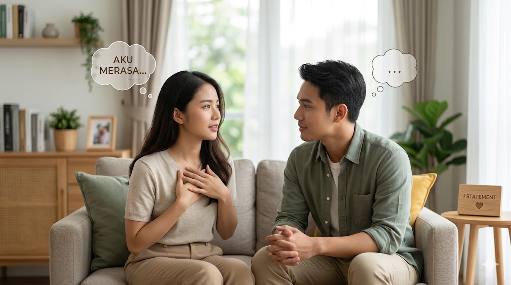 Rumus “I” Statements: Cara Kritik Pasangan Tanpa Menuduh