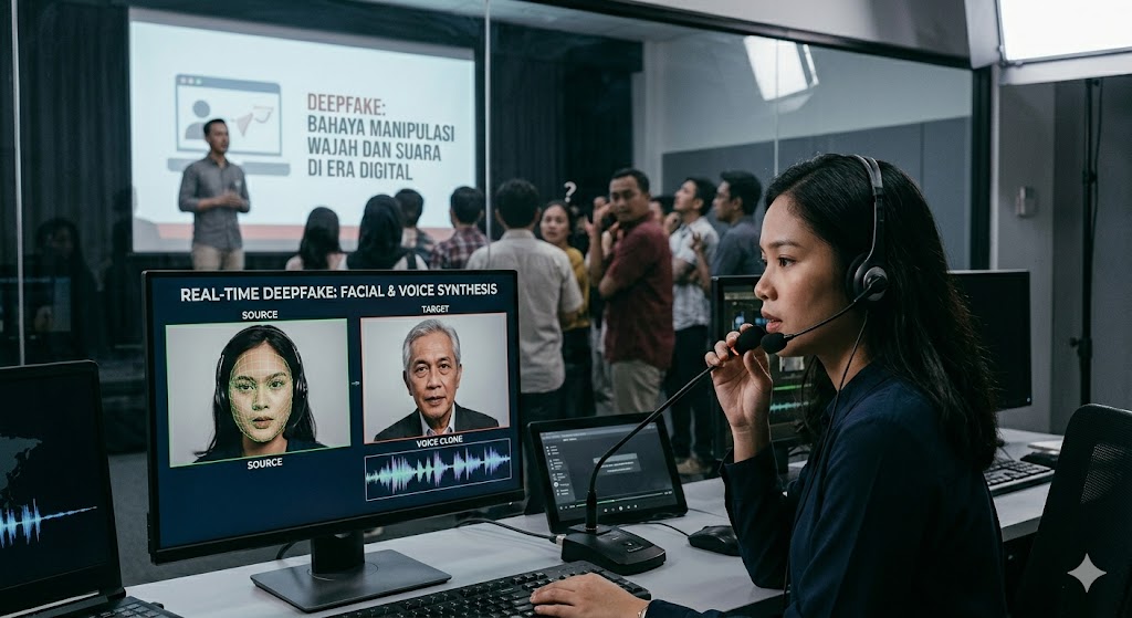 Deepfake: Bahaya Manipulasi Wajah dan Suara di Era Digital